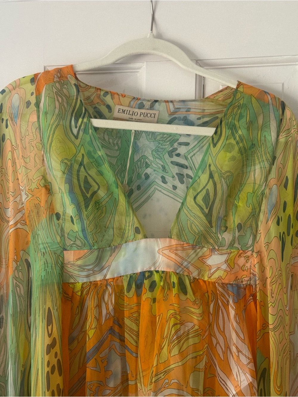 Emilio Pucci Silk Cover up - Picture 3 of 11
